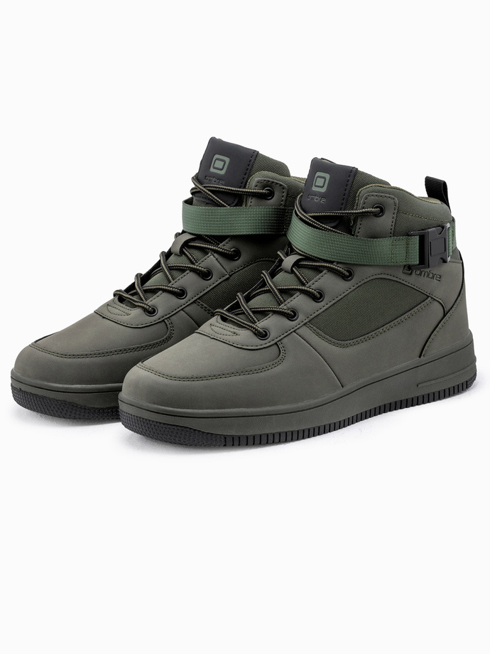 Men's sneakers - khaki T317