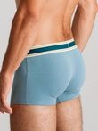 Classic fit men's boxer shorts with decorative elastic waistband - 3-pack mix OM-UNBO-0110
