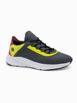 Vyriški sportbačiai su neoniniais intarpais - graphite V3 OM-FOKS-0118