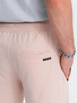 Pantaloni scurti barbati - roz W291