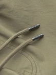 Men's JOGGERS pants with zippered cargo pockets - khaki V1 OM-PAJO-0123