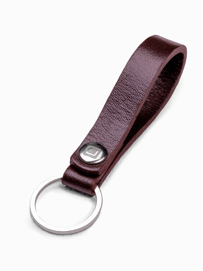 Set de accesorii din piele pentru bărbați - maro A654