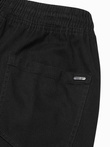 Pantaloni bărbați JOGGERY cu buzunare cargo - negru V1 P886