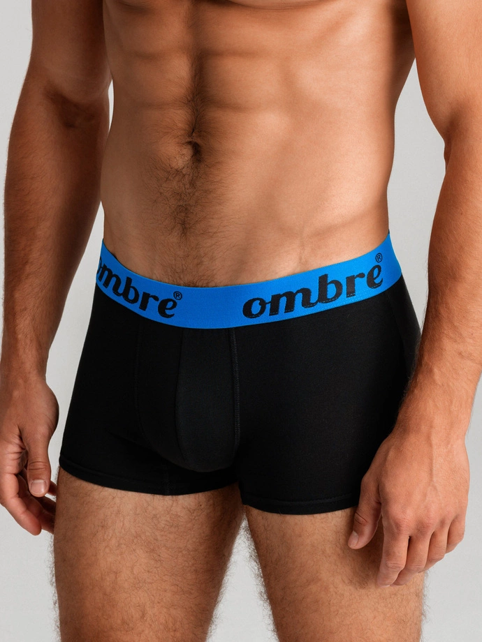 Men's underpants - black-blue U283