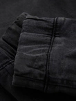 Men's JOGGERS denim pants with wash effect - grey V3 OM-PADJ-0267