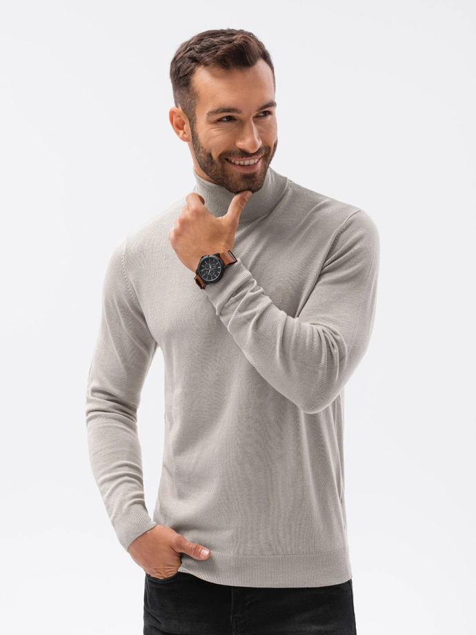 Men's sweater - light grey E179