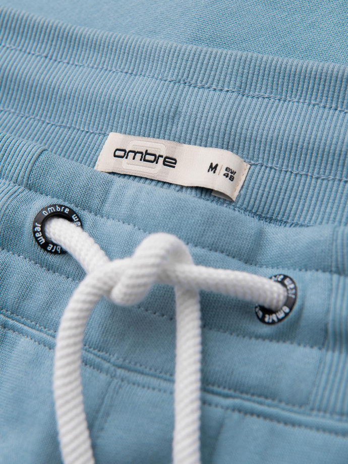 Pánske tepláky jogger - modré V7 OM-PABS-0173