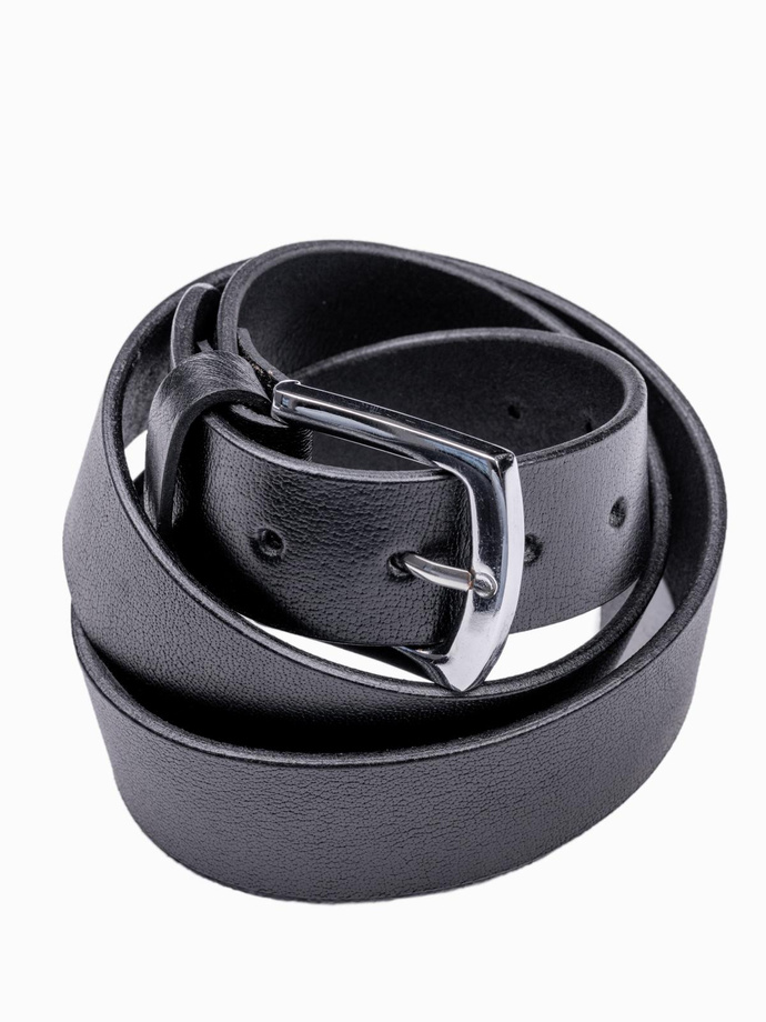 Set de accesorii din piele pentru bărbați - negru A654