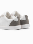 Pantofi sport casual pentru bărbați OLDSCHOOL - alb V3 OM-FOCS-0104