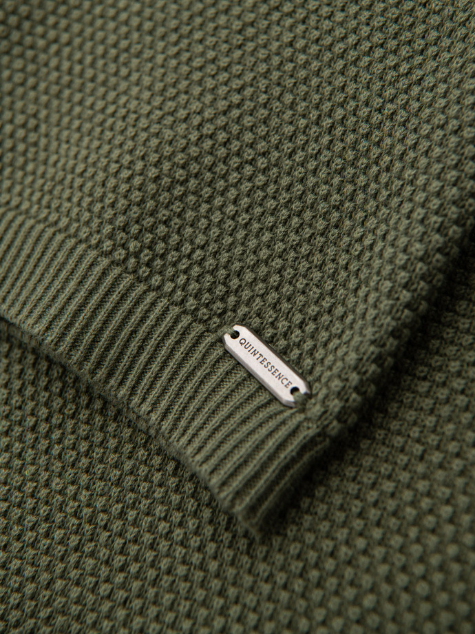 Tricou polo BASIC BASIC pentru bărbați, o singură culoare, din tricot piqué - verde neon V25 OM-POBS-0100