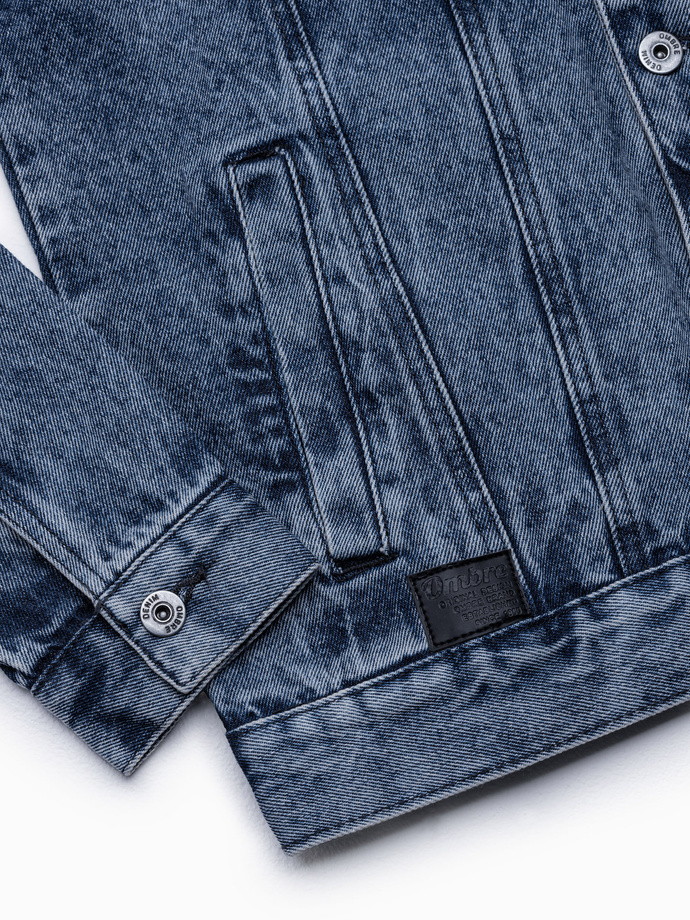 Pánska džínsová bunda katana - denim V4 OM-JADJ-0123