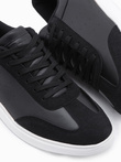 Adidași casual pentru bărbați OLDSCHOOL pantofi - negru V2 OM-FOCS-0104