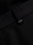 Men's REGULAR FIT chino pants with elastic waistband - black V4 OM-PACP-0157