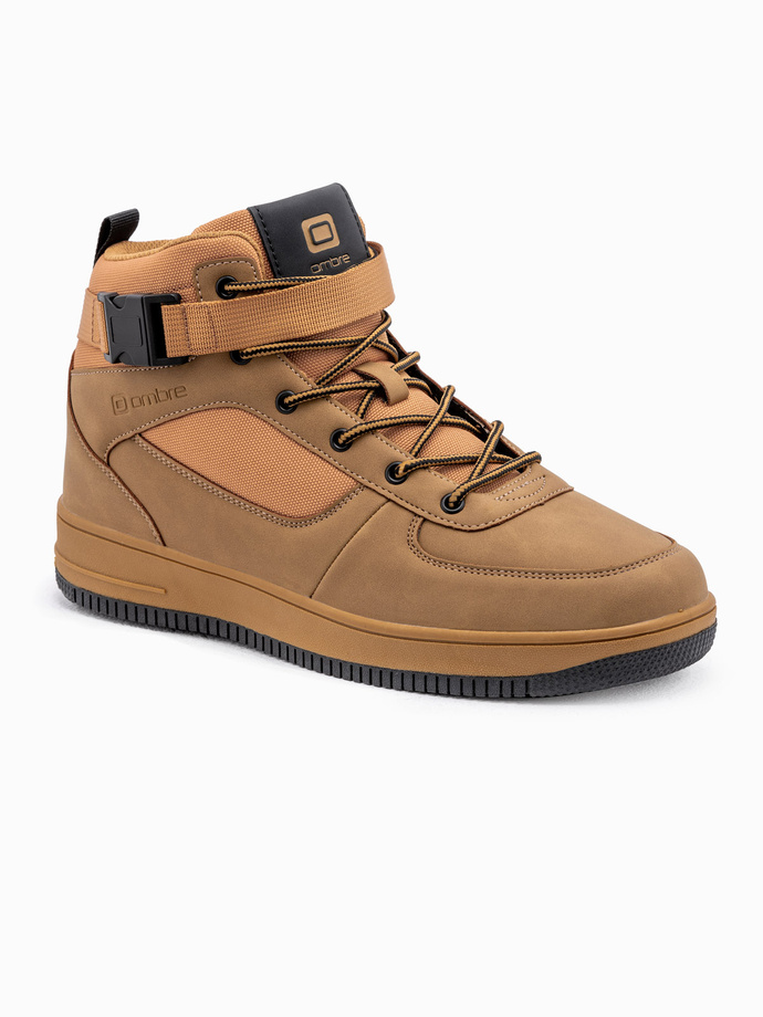 Men's sneakers - camel T317