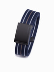 Men's sackcloth belt - navy A648