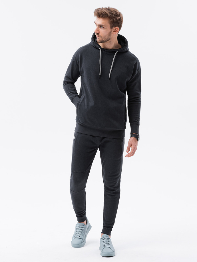 Set barbati hanorac + pantaloni - negru Z49