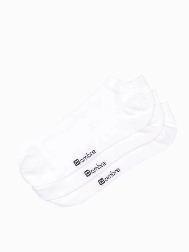 Men's foot socks 3-pack - white V4 OM-SOSS-0102