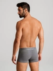 Men's cotton boxer shorts with logo - 3-pack mix V2 OM-UNBO-0105
