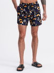Pánské plavecké šortky Toucan - černo-modré V1 OM-SRBS-0140