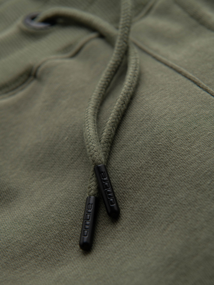 Pánske tepláky joggers - olivové V4 OM-PASK-0280
