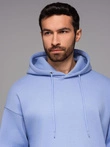 Unisex mikina s kapucí a kapsami - levandulová V9 OU-SNBC-0105