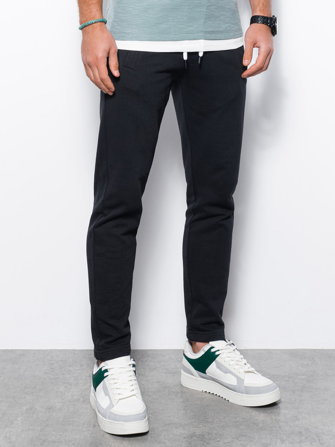 Men's sweatpants - black P946