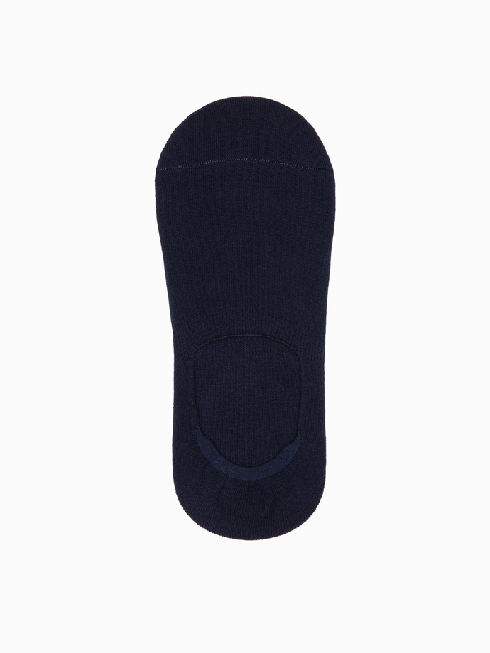 Men's foot socks 3-pack - navy blue V1 OM-SOSS-0103