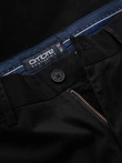 Pánské uniformní kalhoty REGULAR FIT chinos - černé V5 OM-PACP-0183