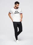 Pantaloni de trening jogger pentru bărbați - negru V5 OM-PABS-0173