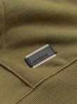 Hanorac BASIC din bumbac elastic pentru bărbați - olive V2 OM-SSBZ-0160