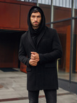 Men's coat - black C432