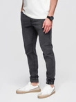 Vyriškos džinsinės kelnės JOGGERS - pilkos V3 OM-PADJ-0267