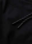 Pantaloni de trening cu logo pentru bărbați - negru V1 OM-PASK-0167