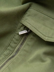 Men's knit joggers with cargo pockets - olive V3 OM-PAJO-0199