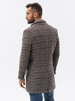 Men's coat- brown C499