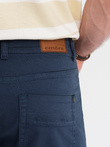 Pantaloni scurți pentru bărbați CHINO - albastru închis V8 OM-SRDS-0103