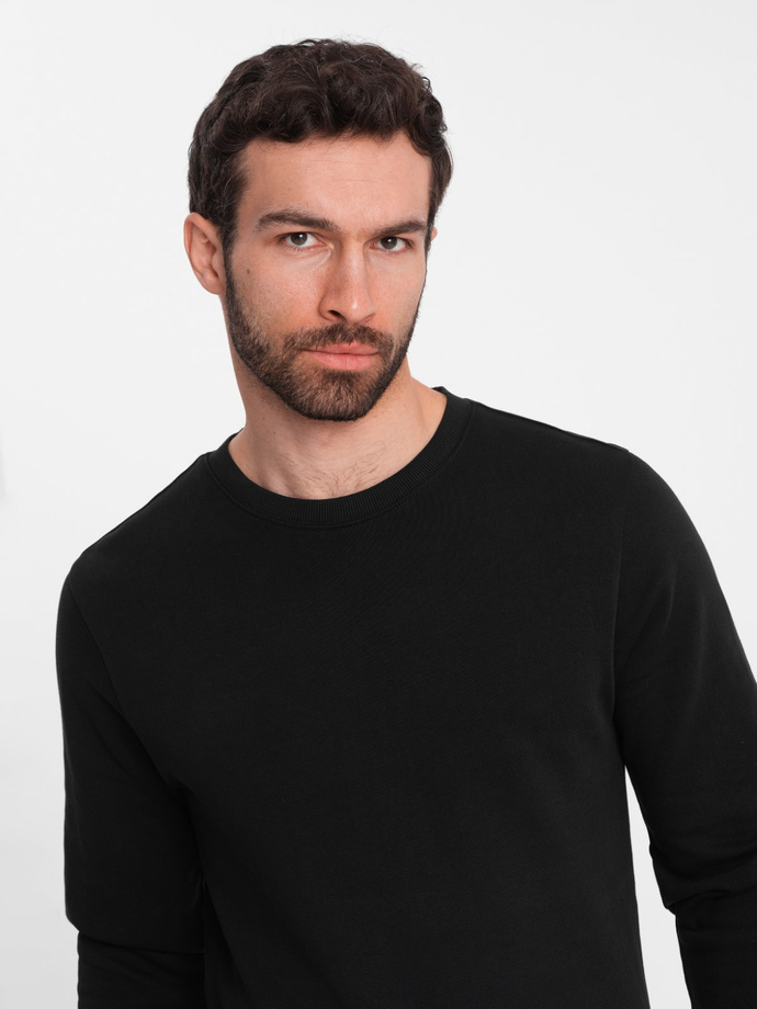 Set trening bărbați pantaloni + hanorac - negru V5 Z78