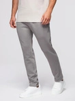 Pantaloni de trening pentru bărbați cu picior neacoperit - gri V8 OM-PABS-0206