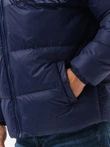 Men's winter jacket - dark blue C546