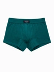 Pánské jednobarevné boxerky BASIC s elastanem - směs 3 balení OM-UNBB-0106