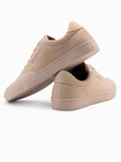 Monochrome men's streetwear style shoes - sand V1 OM-FOTL-0183