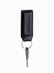 Men's key ring with snap hook - black V1 OU-ACKC-0100