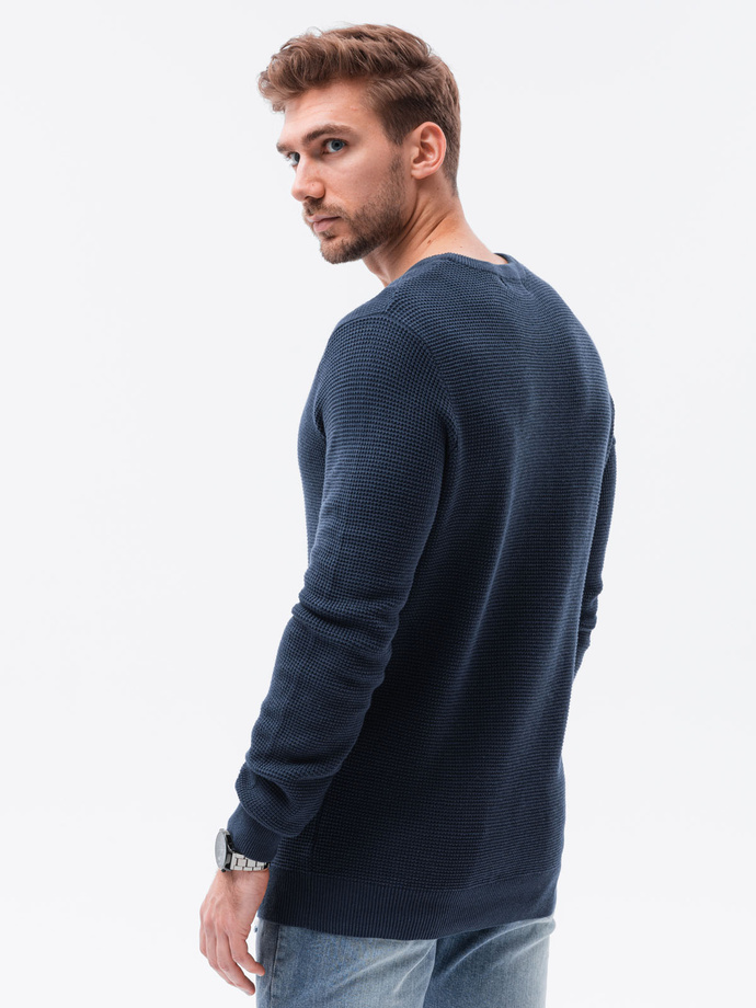 Men's sweater - dark blue E185