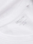Men's unprinted longsleeve with a crew neckline - white V3 OM-LSBL-0108