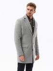 Men's coat - light grey C432