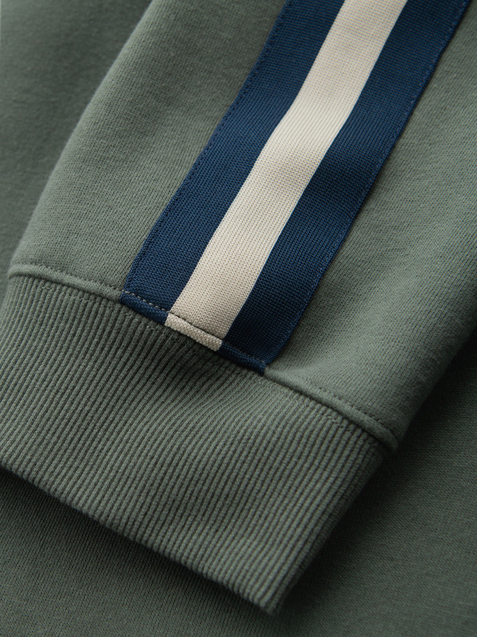 Pantaloni de trening bărbătești din tricot structurat - grafit V5 OM-PASK-0211