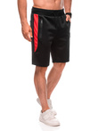 Men's short sweat shorts 524W - black