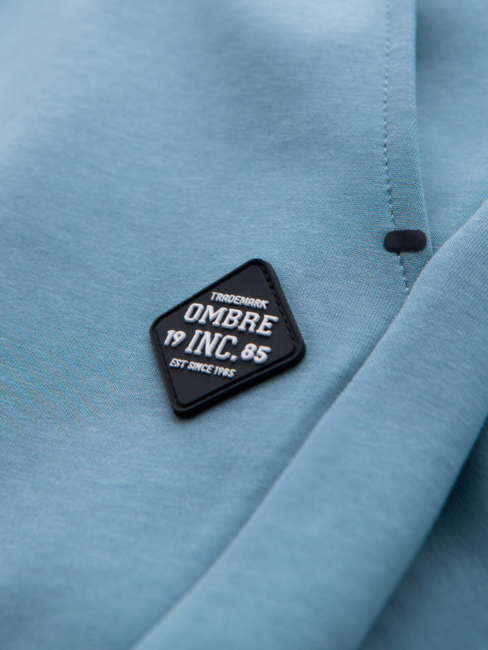 Pantaloni de trening bărbătești din tricot structurat - grafit V5 OM-PASK-0211