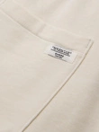Pantaloni de trening pentru bărbați cu picior neacoperit - crem V11 OM-PABS-0206
