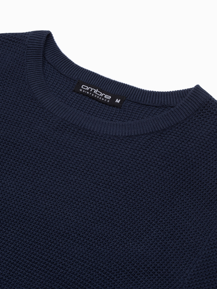 Men's sweater - dark blue E185